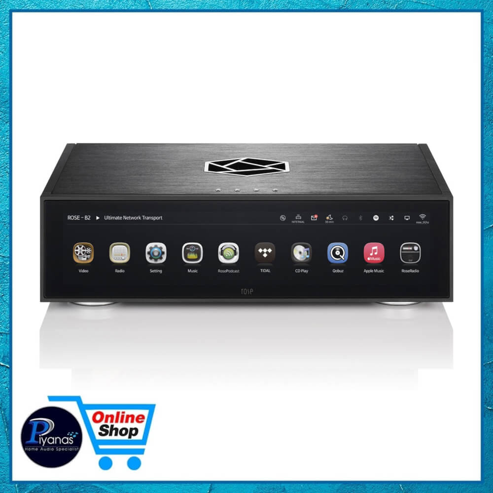 อุปกรณ์รับสัญญาณ HIFI ROSE : RS-130 TRANSPORT (BLACK)_1